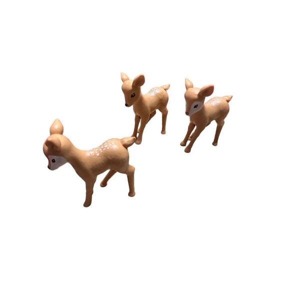 Barbie Toys Deer Fawn Animal Set of 3 - Picture 2 of 5